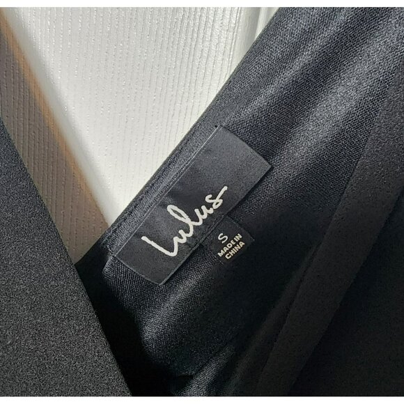 Lulu's Melora Black Maxi Dress - Picture 8 of 8